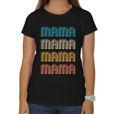 Koszulka damska Na dzień matki Mama vintage